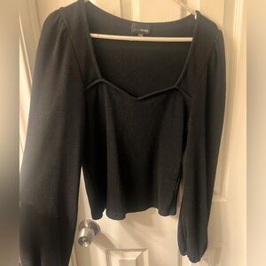 Cute outfit- crop top/high waist jeans